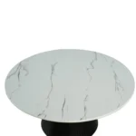 Sindal Black Round Coffee Table by Furniture of America - Image 2