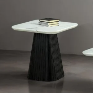 Sindal Modern Black End Table by Furniture of America