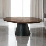 Surdal Oval Wood Coffee Table by Furniture of America