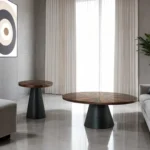 Surdal Black Walnut End Table by Furniutre of America - Image 2