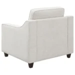 Christine Upholstered Sloped Arm Sofa Set Beige by Coaster Furniture - Image 12