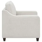 Christine Upholstered Sloped Arm Sofa Set Beige by Coaster Furniture - Image 13