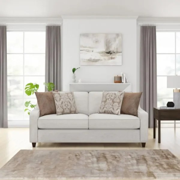 Christine Upholstered Sloped Arm Sofa Set Beige by Coaster Furniture - Image 14