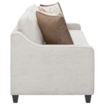 Christine Upholstered Sloped Arm Sofa Set Beige by Coaster Furniture - Image 17