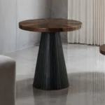 Surdal Black Walnut End Table by Furniutre of America