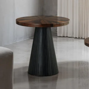 Surdal Black Walnut End Table by Furniutre of America