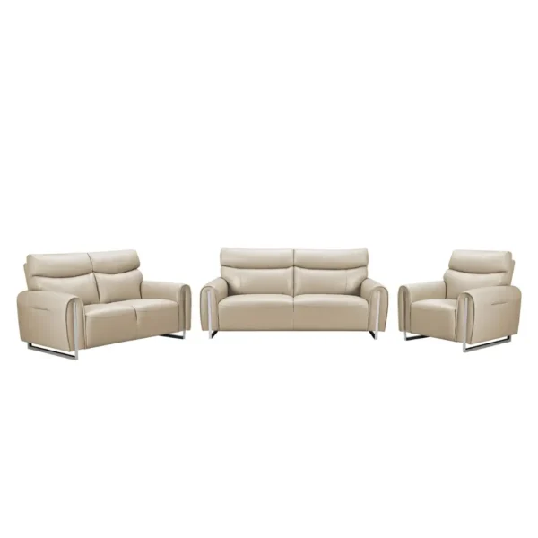 6053 Modern Leather Sofa By ESF Furniture - Image 6