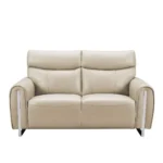 6053 Modern Cream Loveseat By ESF Furniture