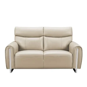 6053 Modern Cream Loveseat By ESF Furniture