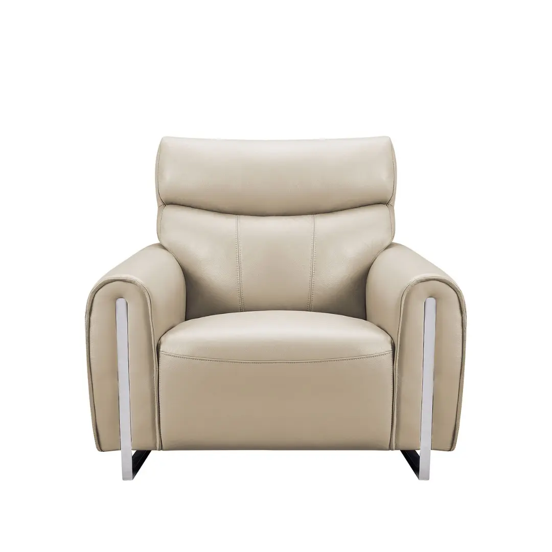 6053 Modern Cream Armchair By ESF Furniture | U-Trade Furniture 6053 Modern Cream Armchair By ESF Furniture - Image 1