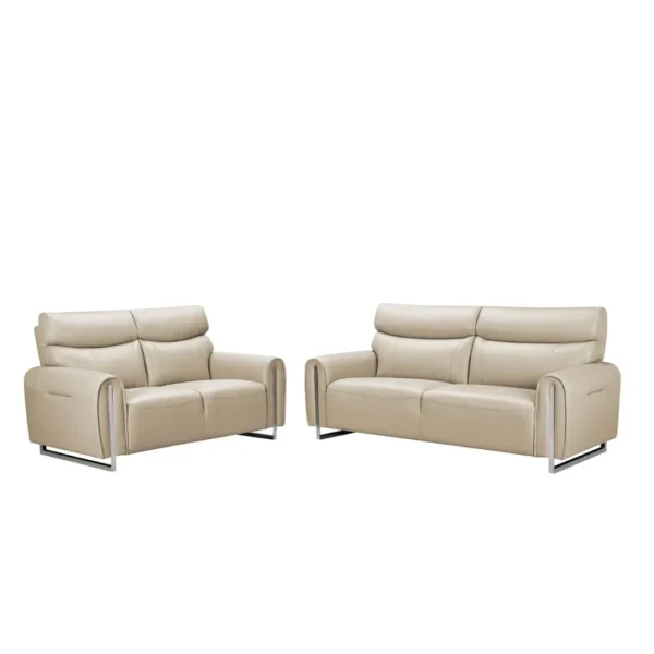 6053 Leather Sofa Set for Living Room By ESF Furniture - Image 6