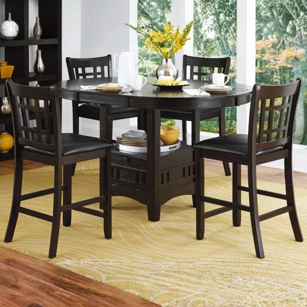 Junipero Counter Height Dining Chair Set Of 2 By Homelegance - Image 11