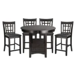 Junipero Counter Height Dining Set For 4 By Homelegance - Image 8