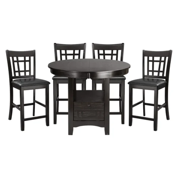 Junipero Counter Height Dining Set For 4 By Homelegance - Image 8