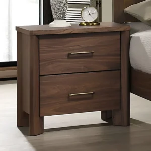 Hayward Mid Century Modern Nightstand with USB by Furniture Of America