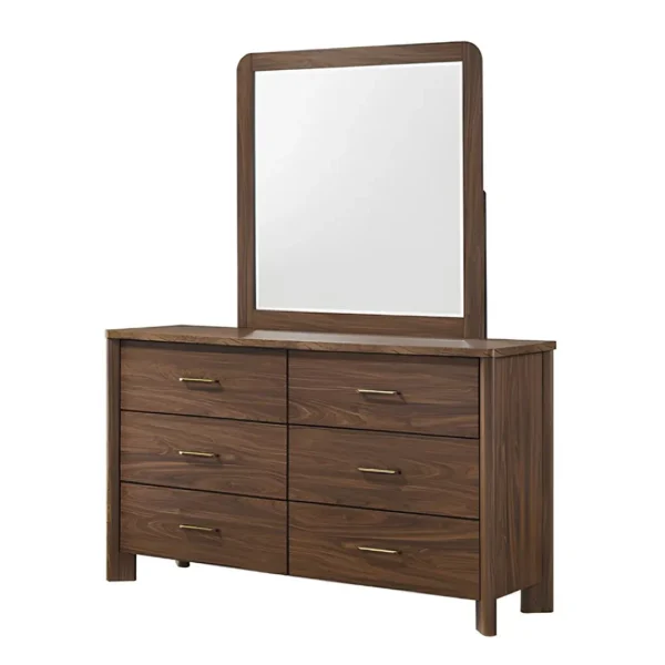 Hayward Walnut Dressers for Bedroom by Furniture Of America - Image 2
