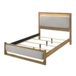 Elinora wooden bed by Furniture Of America - Image 2
