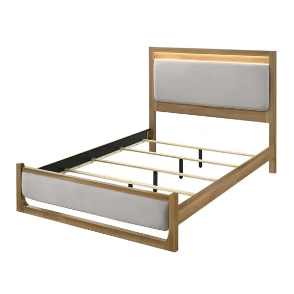 Elinora wooden bed by Furniture Of America - Image 2