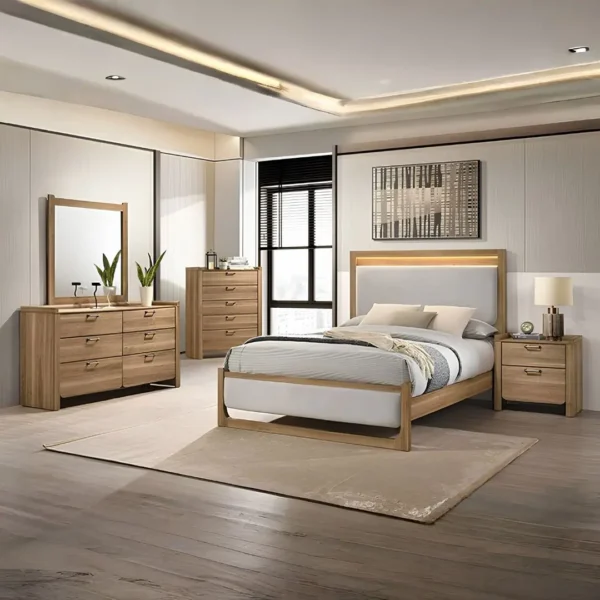 Bedroom Set Solid Wood