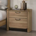 Elinora Solid Wood Nightstand by Furniture Of America
