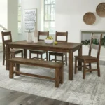 Jerrick 6 Piece Dining Set by Homelegance