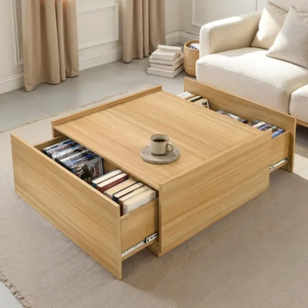 Hyde Coffee Table with Storage by Furniture of America - Image 7