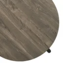 Hyde Wood Round Coffee Table by Furniture of America - Image 6