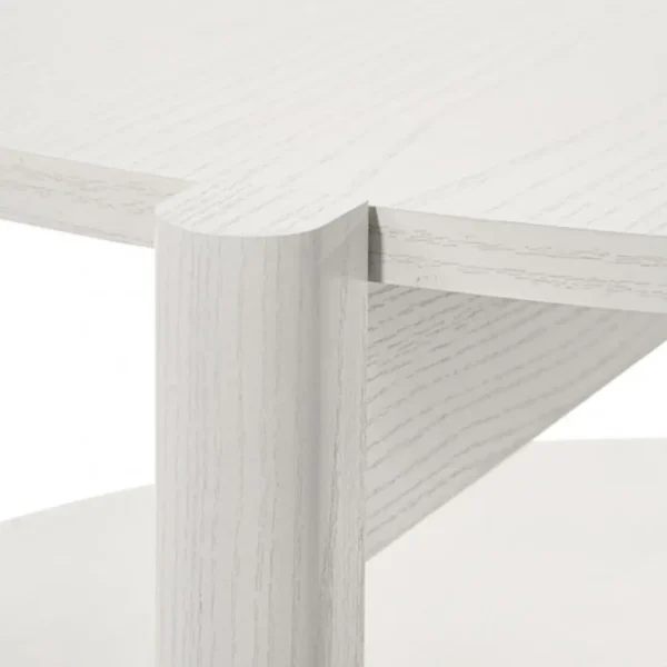 Hyde Wood Round Coffee Table by Furniture of America - Image 21