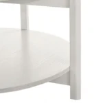 Hyde Wood Round Coffee Table by Furniture of America - Image 23