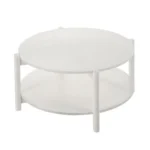 Hyde Wood Round Coffee Table by Furniture of America - Image 24