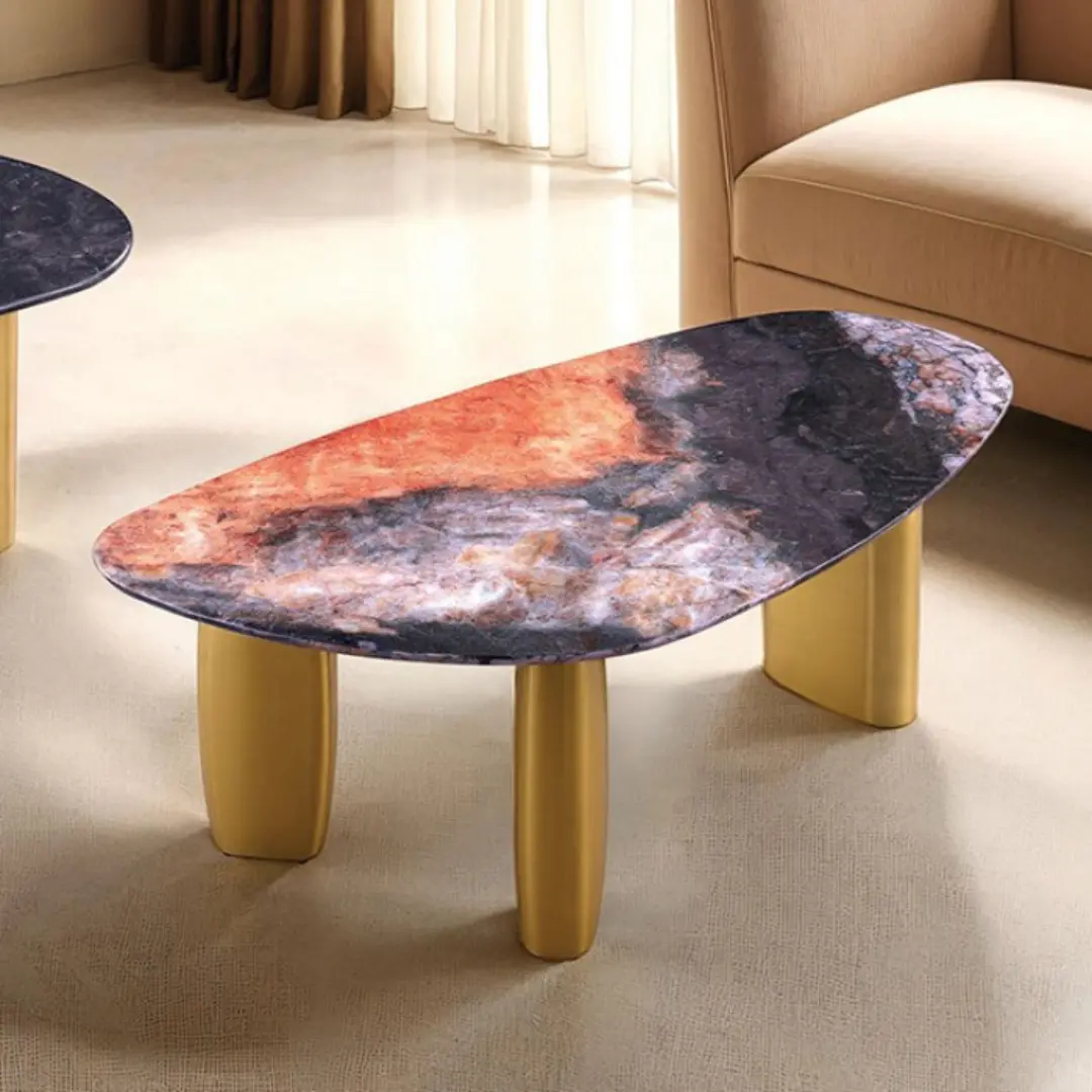 Northwich Stone Coffee Table by Furniture of America | U-Trade Furniture Northwich Stone Coffee Table by Furniture of America - Image 1