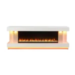 Peseux 71" Electric Fireplace TV Console by Furniture of America - Image 4