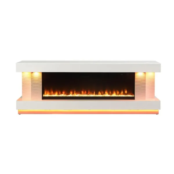 Peseux 71" Electric Fireplace TV Console by Furniture of America - Image 4