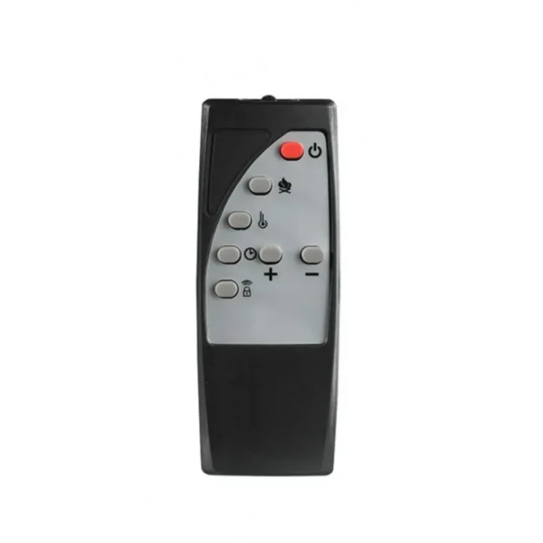 Luken White Electric Fireplace TV Console by Furniture of America - Image 9