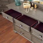 Syracuse 5 Pc Gray Queen Bedroom Set by Furniture Of America - Image 4