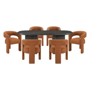 Marais Contemporary Dining Room Set for 6 by Homelegance