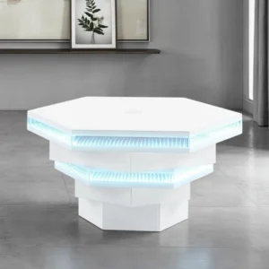 Anwar Rectangular Wood Coffee Table by Furniture of America