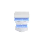 Anwar Small White End Table by Furniture of America - Image 2