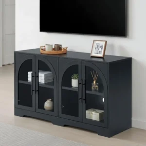Halstead Rustic Sideboard Storage Cabinet by Furniture of America