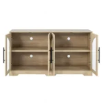 Halstead Rustic Sideboard Storage Cabinet by Furniture of America - Image 3