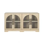 Halstead Rustic Sideboard Storage Cabinet by Furniture of America - Image 4