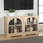 Halstead Rustic Sideboard Storage Cabinet by Furniture of America - Image 6