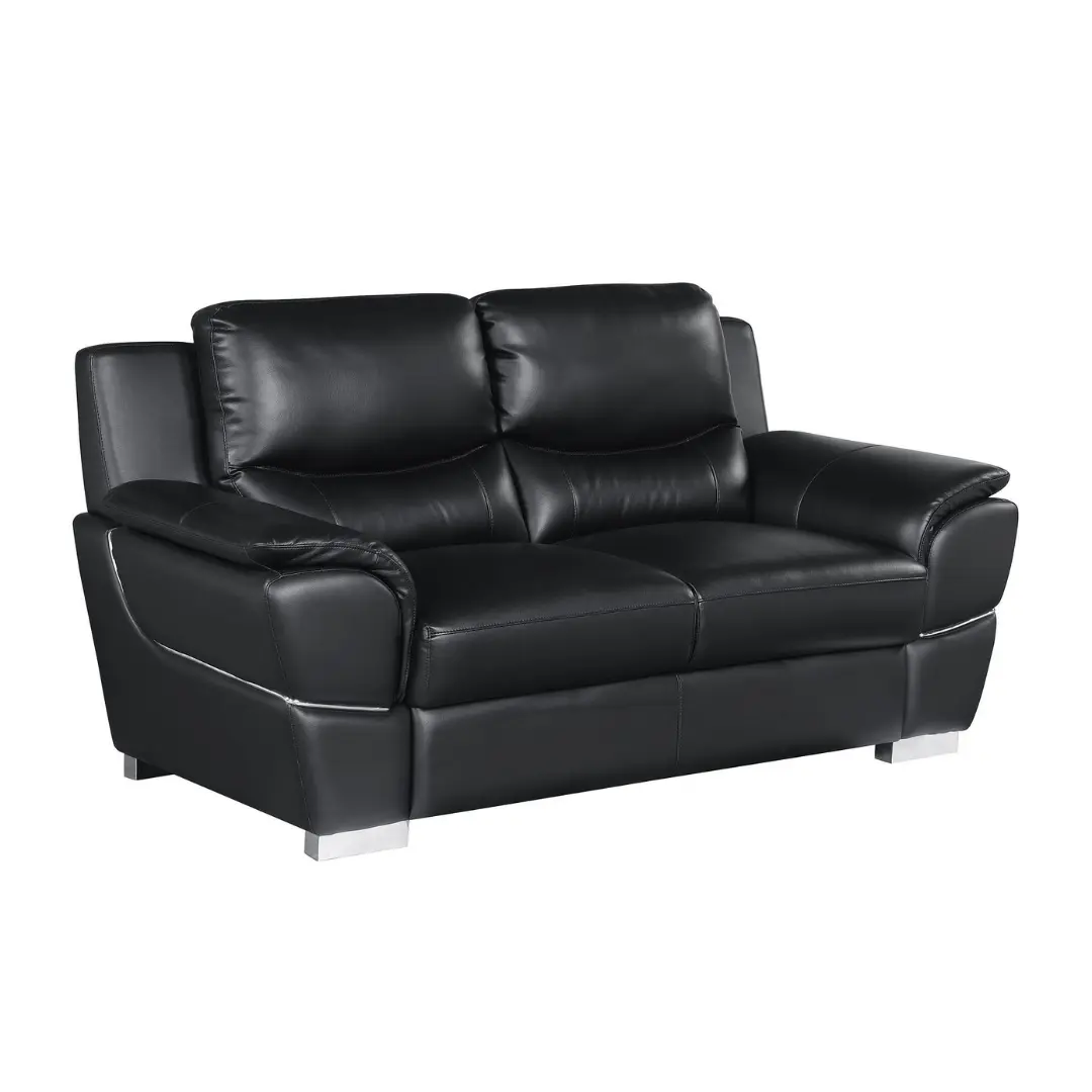 4572 Leather Loveseat Sofa By Gu Furniture | U-Trade Furniture 4572 Leather Loveseat Sofa By Gu Furniture - Image 1