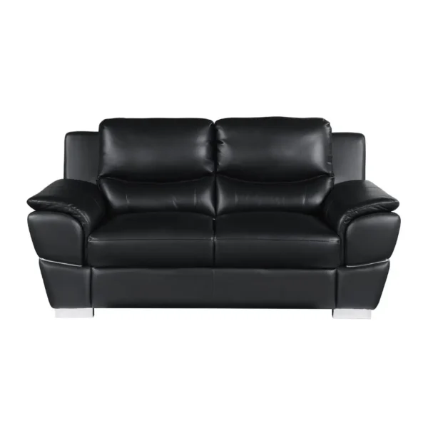 4572 Leather Loveseat Sofa By Gu Furniture - Image 2