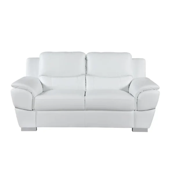 4572 Leather Loveseat Sofa By Gu Furniture - Image 7