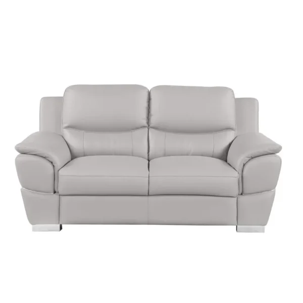 4572 Leather Loveseat Sofa By Gu Furniture - Image 8