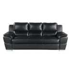 4572 Solid Wood Frame Leather Sofas By Gu Furniture - Image 2
