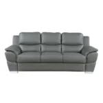 4572 Solid Wood Frame Leather Sofas By Gu Furniture - Image 3