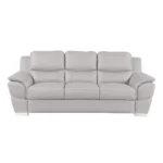 4572 Solid Wood Frame Leather Sofas By Gu Furniture - Image 5