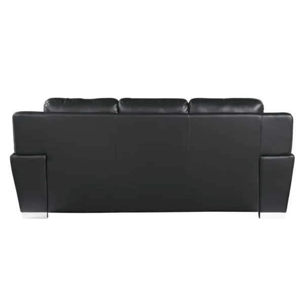 4572 Solid Wood Frame Leather Sofas By Gu Furniture - Image 6
